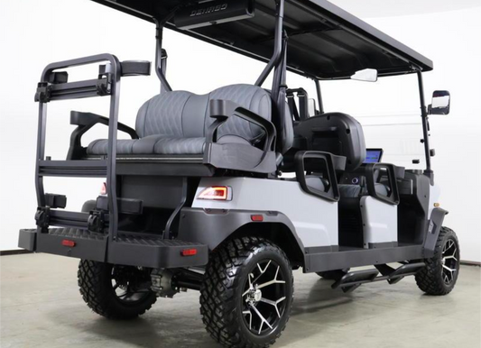 2026 Denago EV Rover XL6 White 6-Passenger Lithium Cart