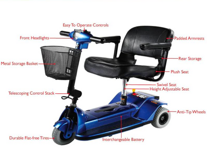 Zip'r 3 Compact Mobility Scooter