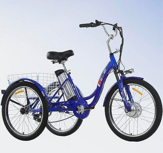 Belize Tri-Rider Elek-Trike 24" Electric Tricycle