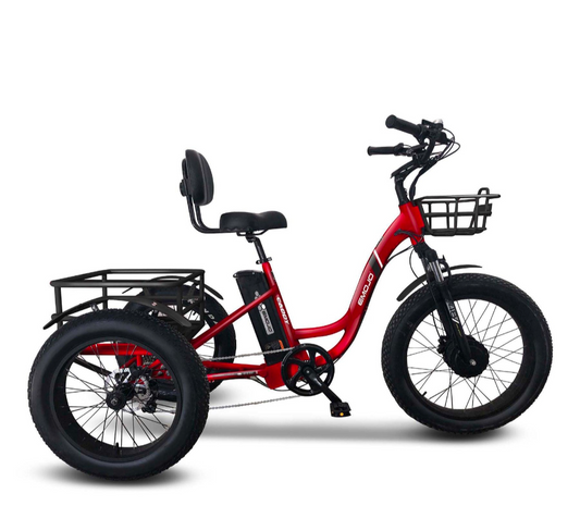 Emojo Caddy Pro Fat Tire Electric Trike