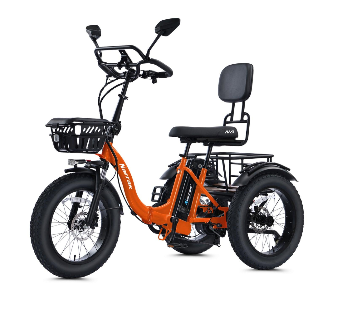 Narrak N8 Semi-Recumbent Electric Trike