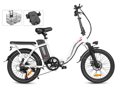Samebike CY20 350W city ebike 36V13AH folding E-bike