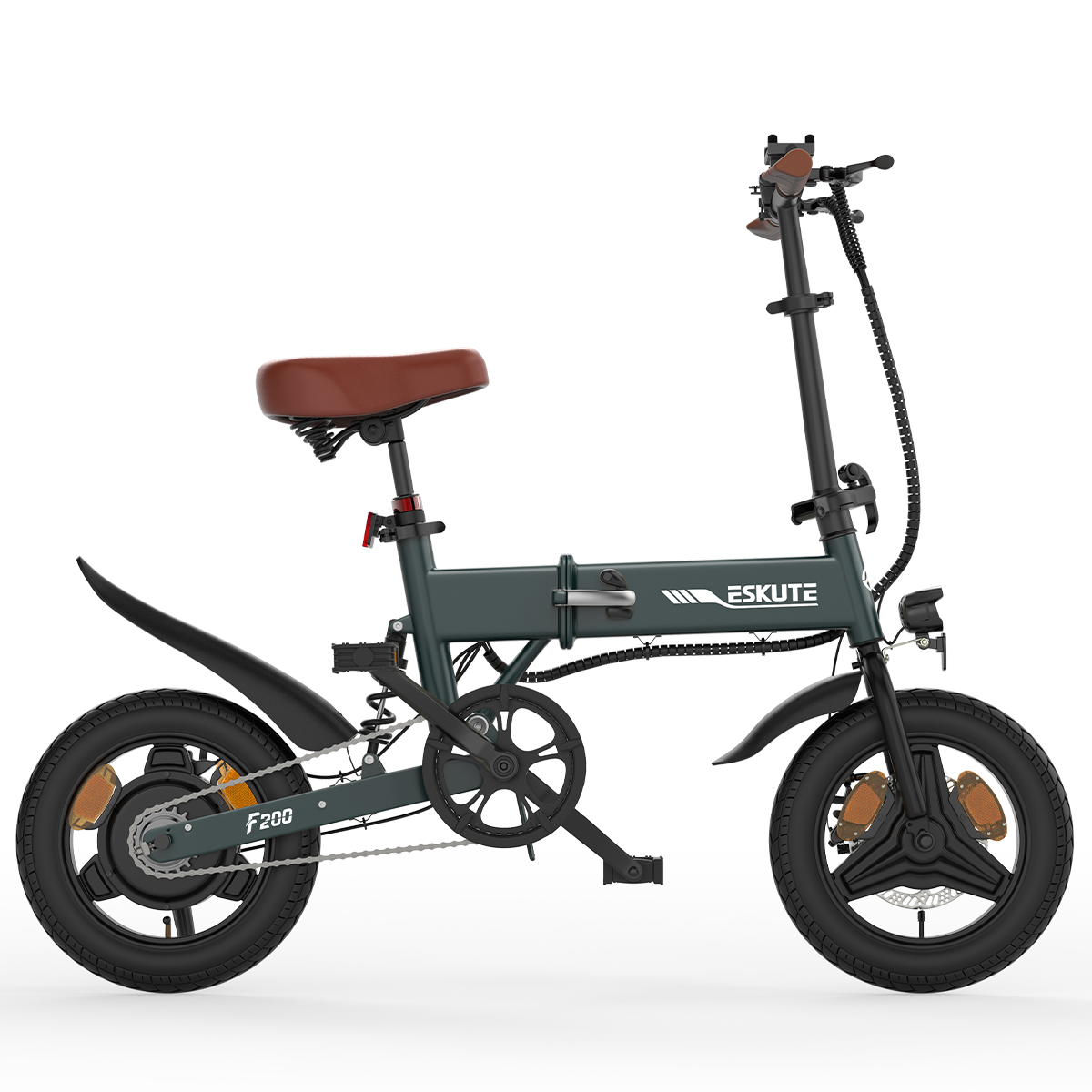 ESKUTE F200 250W city ebike, 36V 7.8AH, 14-inch tire Foldable Electric Bicycle