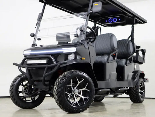 2026 Denago EV Rover XL6 Black 6-Passenger Lithium Cart
