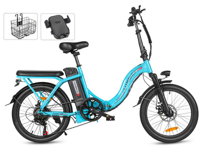 Samebike CY20 350W city ebike 36V13AH folding E-bike